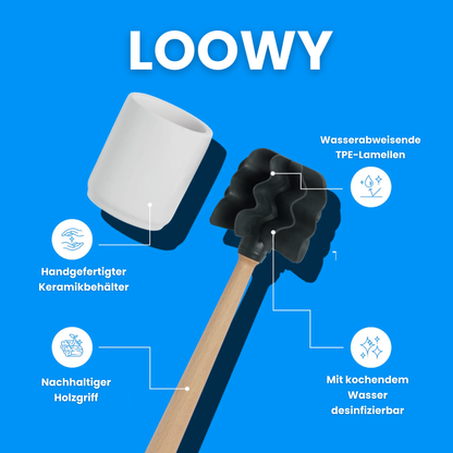 Toilettenbürste WOODLINE Set Keramik