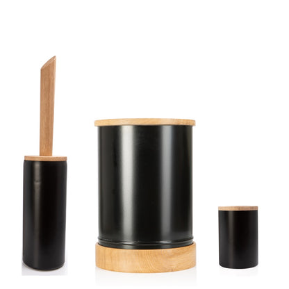 Sparset: Upcycling Badmülleimer + Toilettenbürste + Aufbewahrungsdose