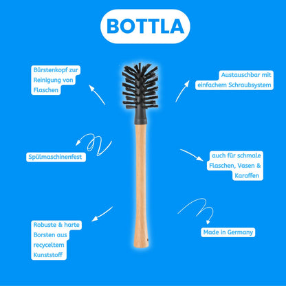 Flaschen- und Mixtopf-Bürste BOTTLA