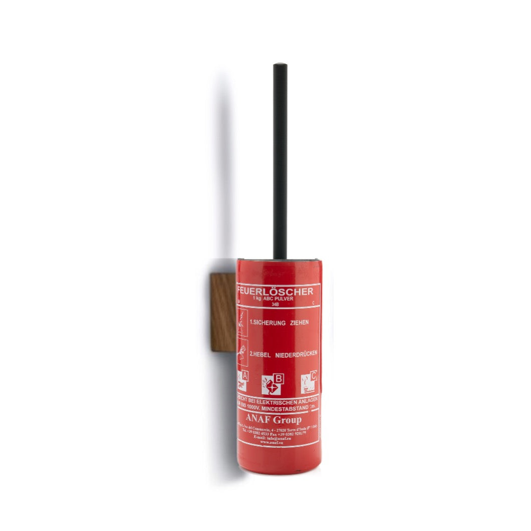 Toilet brush FIRELINE WALL MOUNTING set STAINLESS STEEL (without lid)