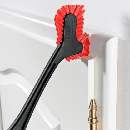 Fensterrahmen- und Fussleistenbürste LINA + Adapter