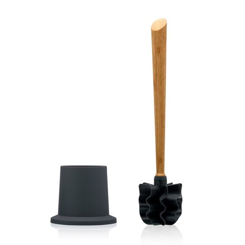 Toilettenbürste WOODLINE BAMBUS Set Kunststoff