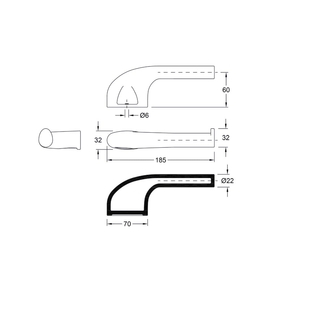 Toilet paper holder ROLLA